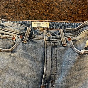 A&F curve love skinny jeans